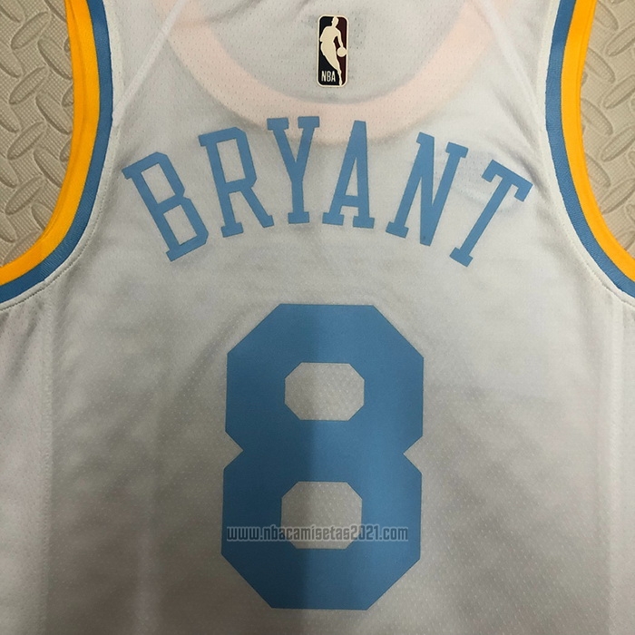Camiseta Los Angeles Lakers Kobe Bryant #8 Classic 2022-23 Blanco